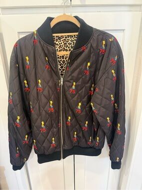 Joyrich x club 75 x The Simpsons reversible  Bomber Jacket